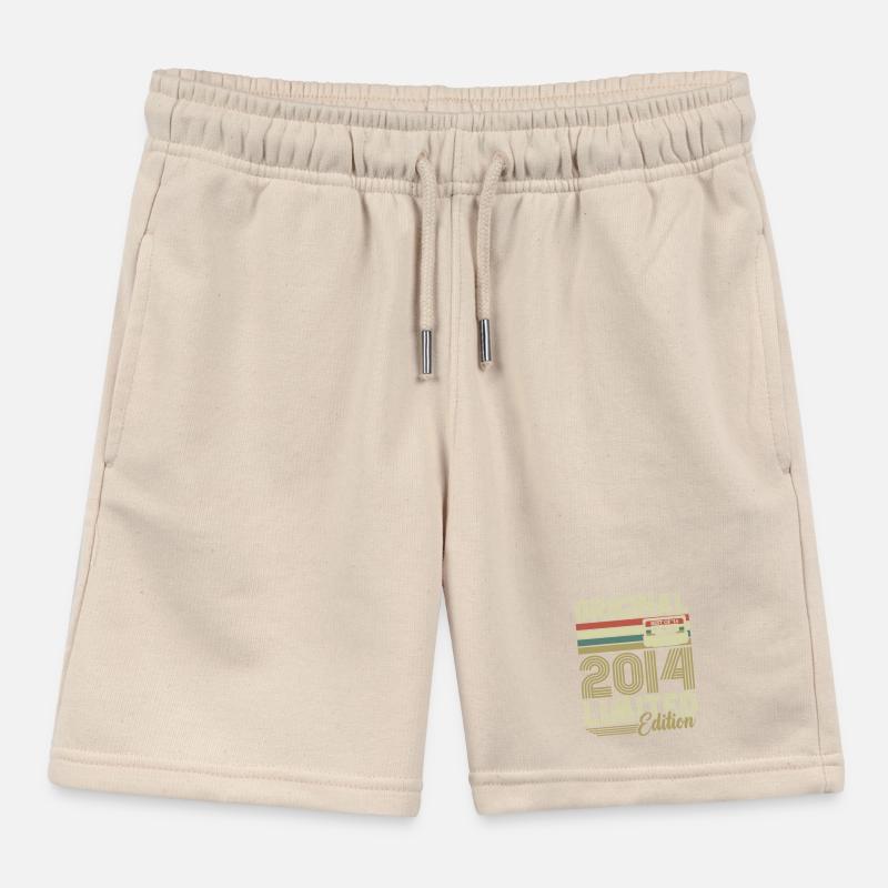Original 2014 Vintage Retro Geburtstagsgeschenk Kinder Organic Joggingshorts Mini Bolter von Stanley/Stella
