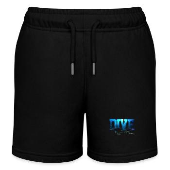Tauchen Lustig Vintage Taucher Geschenk - Kinder Organic Joggingshorts Mini Bolter von Stanley/Stella - Schwarz - Vorne