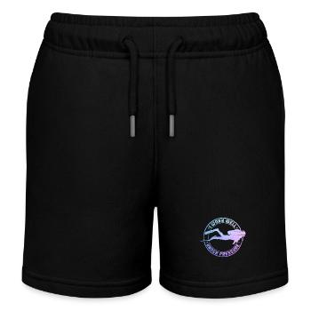 Tauchen Lustig Vintage Taucher Geschenk - Kinder Organic Joggingshorts Mini Bolter von Stanley/Stella - Schwarz - Vorne