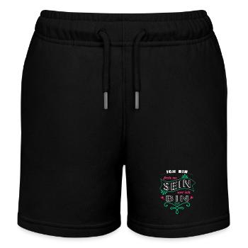 geburtstagsgeschenk geek frauenrechte bday girl - Kinder Organic Joggingshorts Mini Bolter von Stanley/Stella - Schwarz - Vorne
