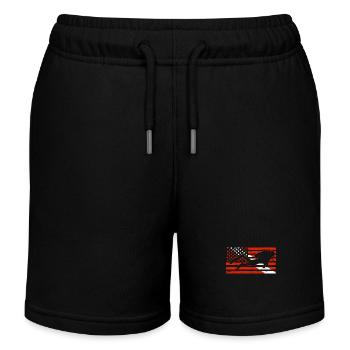 Tauchen Lustig Vintage Taucher Geschenk - Kinder Organic Joggingshorts Mini Bolter von Stanley/Stella - Schwarz - Vorne
