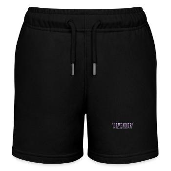Lavender Vibes Plante Jardin Parfum - Short de jogging enfant bio Stanley/Stella - noir - Devant