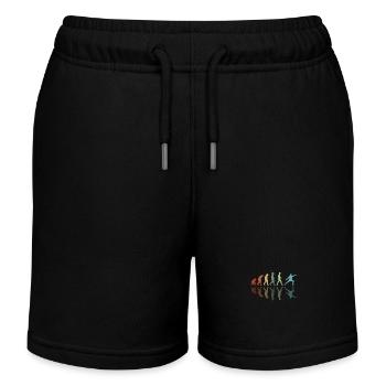 Evolution Fencer - Kids Organic Sweat Shorts by Stanley/Stella - black - Front