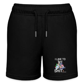 Sammlerliebe - Sammler und Jäger - Kinder Organic Joggingshorts Mini Bolter von Stanley/Stella - Schwarz - Vorne
