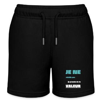 Männer, Frauen, Humorvoll, Humorvolles T-Shirt-Geschenk - Kinder Organic Joggingshorts Mini Bolter von Stanley/Stella - Schwarz - Vorne