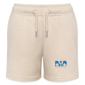 Canning Lover Dad The Idol The Myth Homesteader - Kids Organic Sweat Shorts by Stanley/Stella - soft Ecru - Front