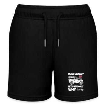 Découvrons pourquoi conduire Landy - Short de jogging enfant bio Stanley/Stella - noir - Devant