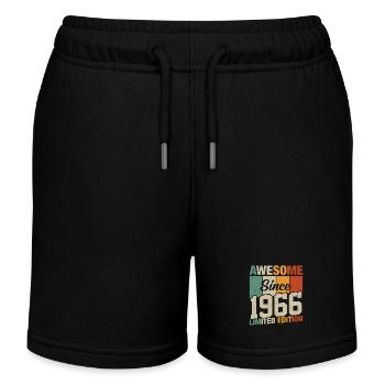 Geboren Legenden 1966 - Kinder Organic Joggingshorts Mini Bolter von Stanley/Stella - Schwarz - Vorne