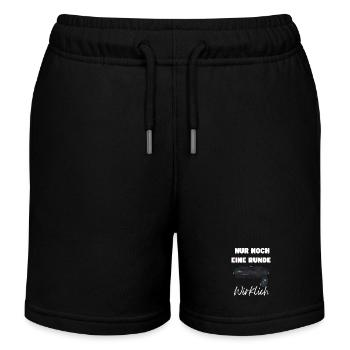 Noch eine Runde zocken Games Gamer Konsolen Spiele - Kinder Organic Joggingshorts Mini Bolter von Stanley/Stella - Schwarz - Vorne