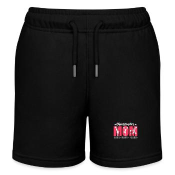 Cheerleader Mom The Idol The Myth The Cheer Squad - Kids Organic Sweat Shorts by Stanley/Stella - black - Front