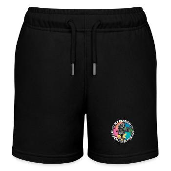Film Director My Passion My Film Videographer - Kinder Organic Joggingshorts Mini Bolter von Stanley/Stella - Schwarz - Vorne