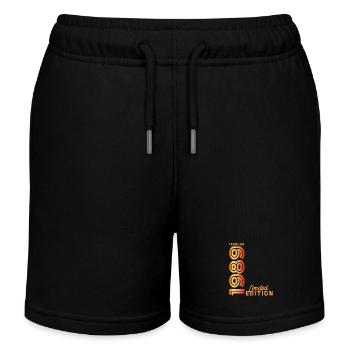 Glückliche 35 – Jubiläumsausgabe Februar 1989 - Kinder Organic Joggingshorts Mini Bolter von Stanley/Stella - Schwarz - Vorne