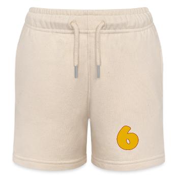 6 - Kids Organic Sweat Shorts by Stanley/Stella - soft Ecru - Front