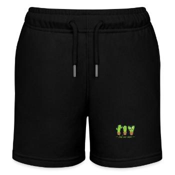 Just one more Kaktus Pflanze - Kinder Organic Joggingshorts Mini Bolter von Stanley/Stella - Schwarz - Vorne