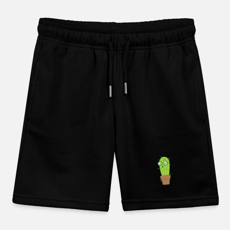 Plante de cactus Nerd Short de jogging enfant bio Stanley/Stella