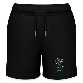 Lehrer aller Dinge - Kinder Organic Joggingshorts Mini Bolter von Stanley/Stella - Schwarz - Vorne