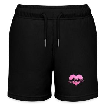 San Francisco California Souvenir - Kids Organic Sweat Shorts by Stanley/Stella - black - Front