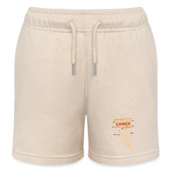 Anatomie Eines Spielers Skelett Hand Lustige Männer Jungen - Kinder Organic Joggingshorts Mini Bolter von Stanley/Stella - Natur - Vorne