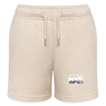 Atlanta Georgia - Kinder Organic Joggingshorts Mini Bolter von Stanley/Stella - Natur - Vorne