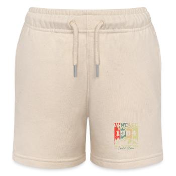 Vinatge 1984 Geburtstagsgeschenk - Kinder Organic Joggingshorts Mini Bolter von Stanley/Stella - Natur - Vorne