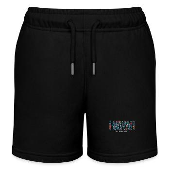 Hawaï Aloha Souvenir hawaïen - Short de jogging enfant bio Stanley/Stella - noir - Devant