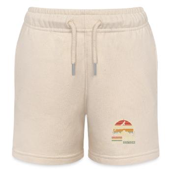 Unique 1995 Vintage Vintage Design - Short de jogging enfant bio Stanley/Stella - écru doux - Devant