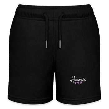 Hawaï Aloha Souvenir hawaïen - Short de jogging enfant bio Stanley/Stella - noir - Devant