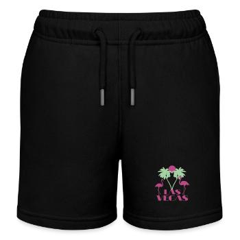Cadeau Souvenir Las Vegas Nevada - Short de jogging enfant bio Stanley/Stella - noir - Devant