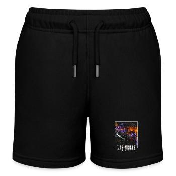 Las Vegas Nevada Souvenir Geschenk - Kinder Organic Joggingshorts Mini Bolter von Stanley/Stella - Schwarz - Vorne