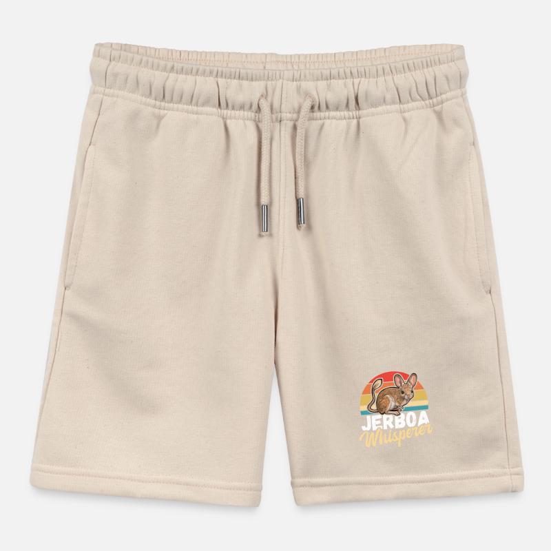 Springmäuse Wüstenspringmaus Springmaus Geschenk Kinder Organic Joggingshorts Mini Bolter von Stanley/Stella