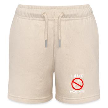 Ich Hasse Kokosnusswasser - Kinder Organic Joggingshorts Mini Bolter von Stanley/Stella - Natur - Vorne