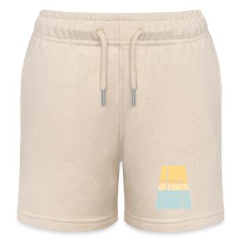 I'm My Mother In Law's Favorite Child Witz Spruch - Kinder Organic Joggingshorts Mini Bolter von Stanley/Stella - Natur - Vorne