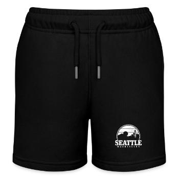 Cadeau Souvenir de Seattle Washington - Short de jogging enfant bio Stanley/Stella - noir - Devant