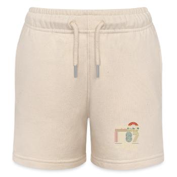 Legendary 1987 Vintage Birthday Tee - Kinder Organic Joggingshorts Mini Bolter von Stanley/Stella - Natur - Vorne