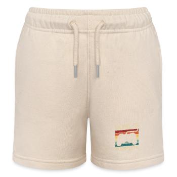 Level 15 Complete 15 Jahre Geburtstags Geschenk - Kinder Organic Joggingshorts Mini Bolter von Stanley/Stella - Natur - Vorne