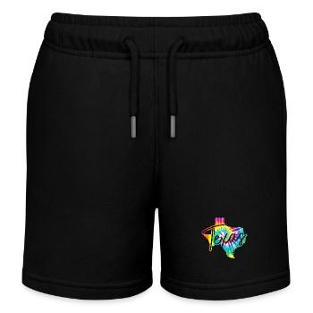 Texas - Kids Organic Sweat Shorts by Stanley/Stella - black - Front