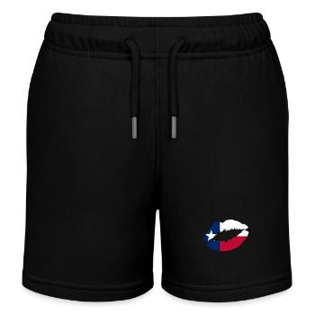 Texas - Kids Organic Sweat Shorts by Stanley/Stella - black - Front