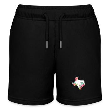 Texas - Kids Organic Sweat Shorts by Stanley/Stella - black - Front