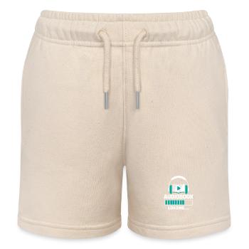 Silence Please: Audiobook Loading... - Kinder Organic Joggingshorts Mini Bolter von Stanley/Stella - Natur - Vorne