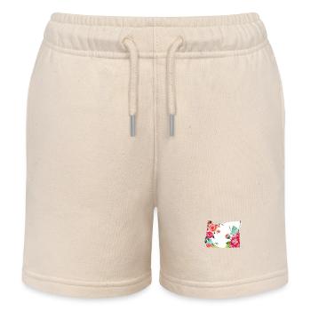 Oregon - Kinder Organic Joggingshorts Mini Bolter von Stanley/Stella - Natur - Vorne