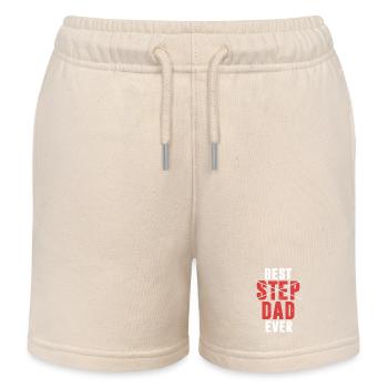 Bester Stiefvater aller Zeiten Stiefvater - Kinder Organic Joggingshorts Mini Bolter von Stanley/Stella - Natur - Vorne