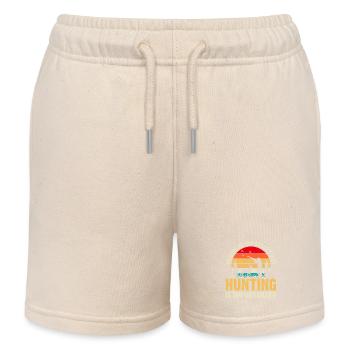 Jäger Jagen - Kinder Organic Joggingshorts Mini Bolter von Stanley/Stella - Natur - Vorne
