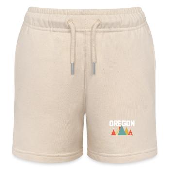 Oregon - Kinder Organic Joggingshorts Mini Bolter von Stanley/Stella - Natur - Vorne