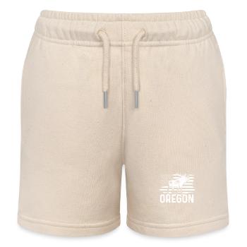 Oregon - Kinder Organic Joggingshorts Mini Bolter von Stanley/Stella - Natur - Vorne