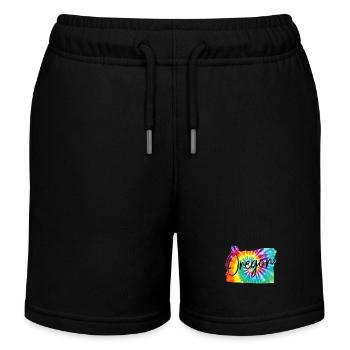 Oregon - Kinder Organic Joggingshorts Mini Bolter von Stanley/Stella - Schwarz - Vorne