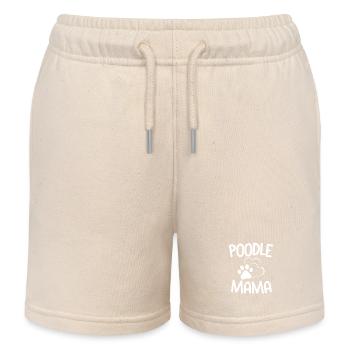 Pudel Mama Geschenk Hund Liebhaber Bekleidung Haustier Caniche Mama - Kinder Organic Joggingshorts Mini Bolter von Stanley/Stella - Natur - Vorne