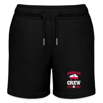 Dyngus Tag Nass Und Wild - Kinder Organic Joggingshorts Mini Bolter von Stanley/Stella - Schwarz - Vorne