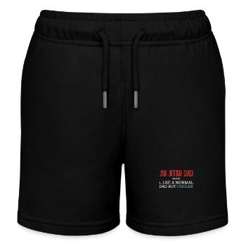 Jiu Jitsu Papa Arts Martiaux Sport Lovers Japon - Short de jogging enfant bio Stanley/Stella - noir - Devant