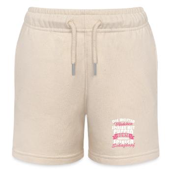 Echte mädchen spielen schafkopf Schafköpfen - Kinder Organic Joggingshorts Mini Bolter von Stanley/Stella - Natur - Vorne