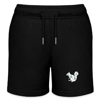 Écureuil - Short de jogging enfant bio Stanley/Stella - noir - Devant